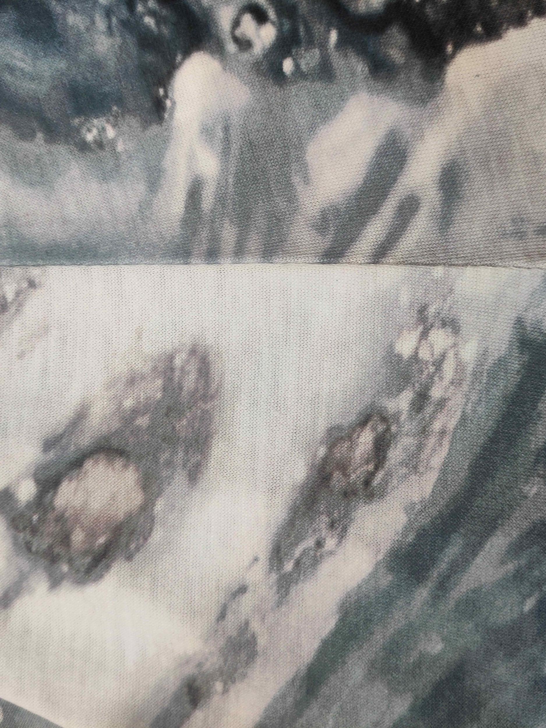  Marble Print V Neck Stretch Cami Top