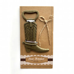 Cowboy Boot Bottle Opener for Home Kitchen Weddings