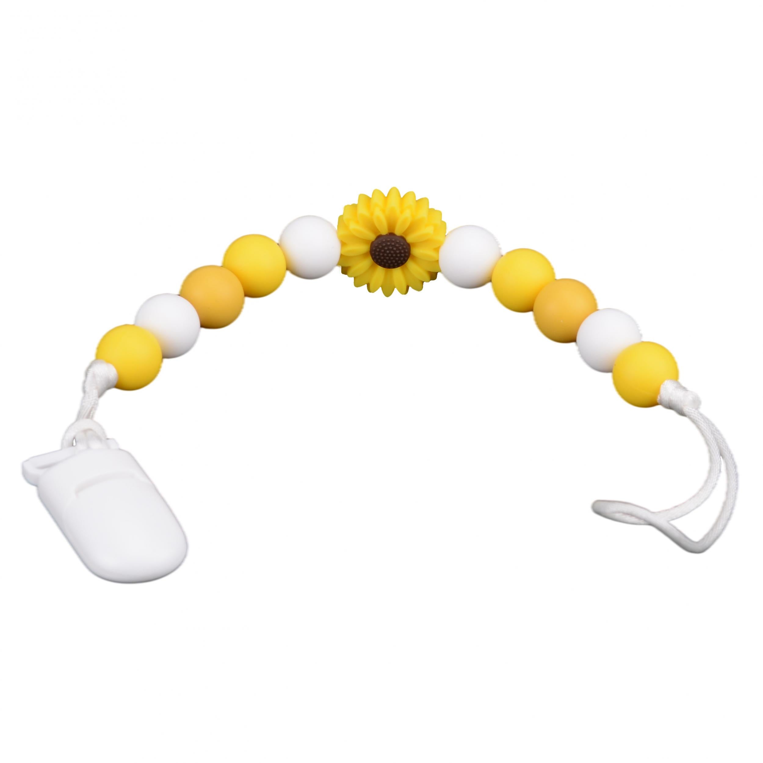 BPA Silicone Pacifier Chain Teether Beads Set