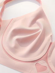 Girl's V Neck Bralette, Adjustable Strap, Breathable, Soft, 12-17 Years