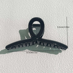 6pcs Large Hair Claw Vintage Solid Shark Claw Hair Accessories
