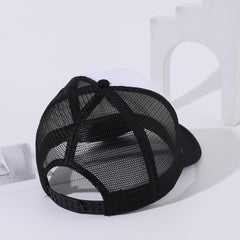 Unisex Mesh Baseball Cap Sun Screen Trucker Hat