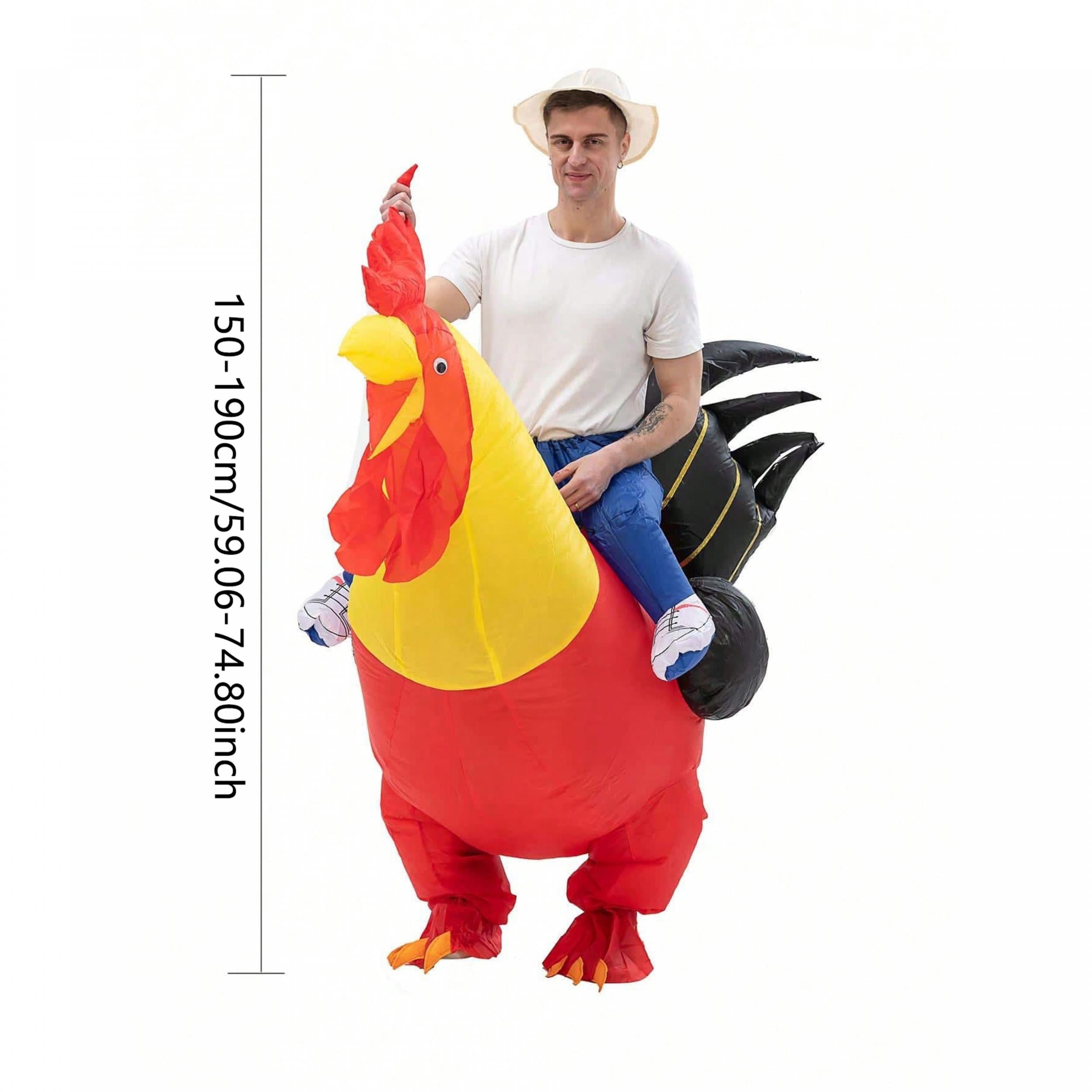 Inflatable Rooster Costume for Halloween Carnival