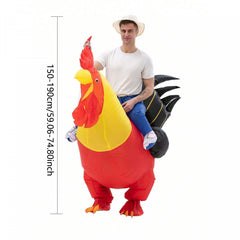 Inflatable Rooster Costume for Halloween Carnival