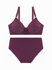  Women's Bow Knot Bra & Panty Lingerie Set