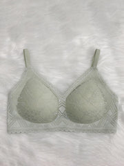Lace Push Up Bra Comfy & Breathable Intimates Bra Women's Lingerie