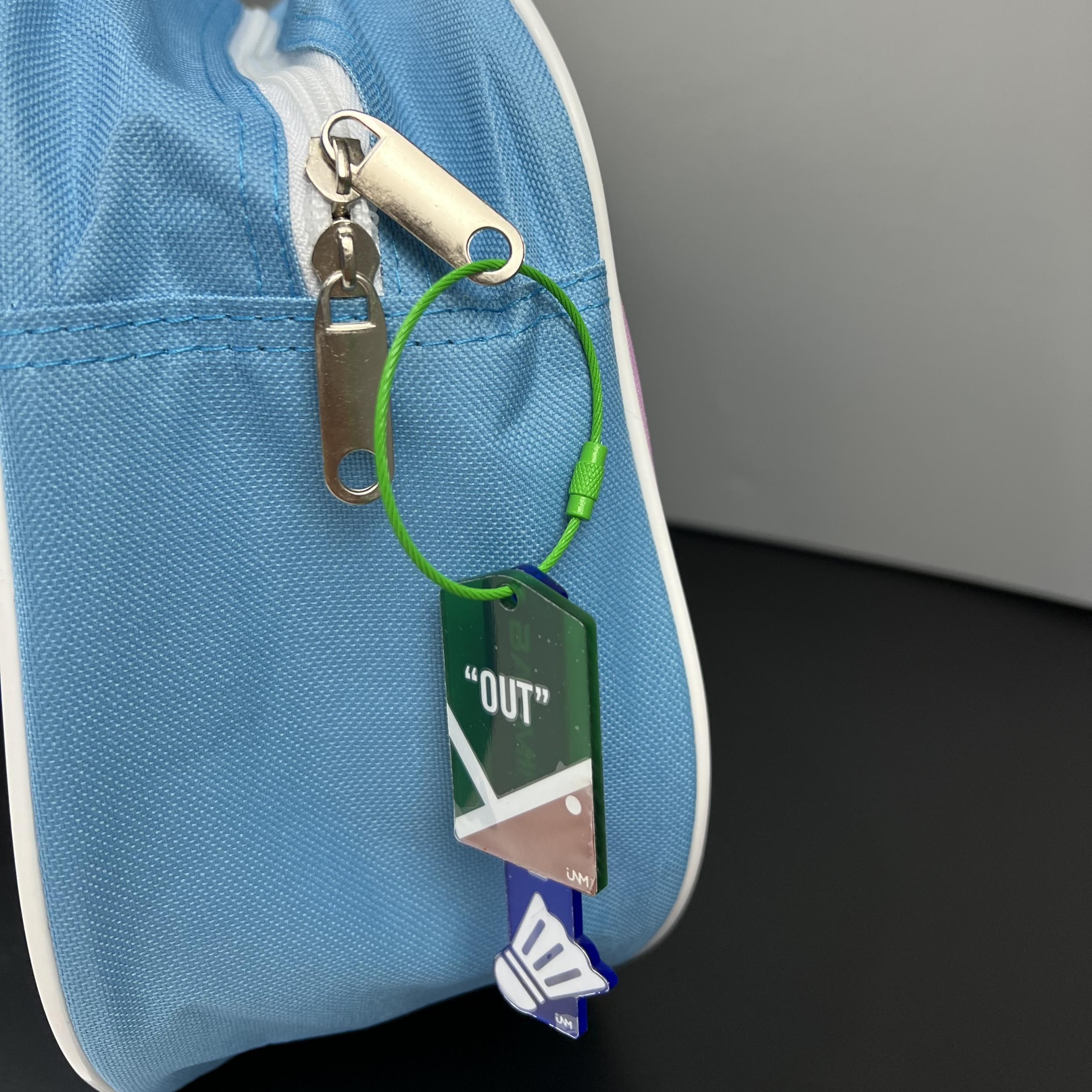 Badminton Field & Bag Pendant Gift