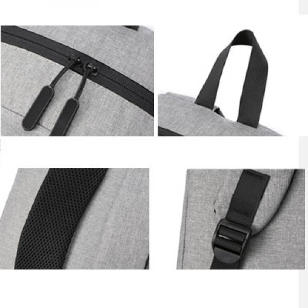 Men's Laptop Backpack Large Capacity USB Charging Travel Bag