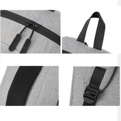Men's Laptop Backpack Large Capacity USB Charging Travel Bag