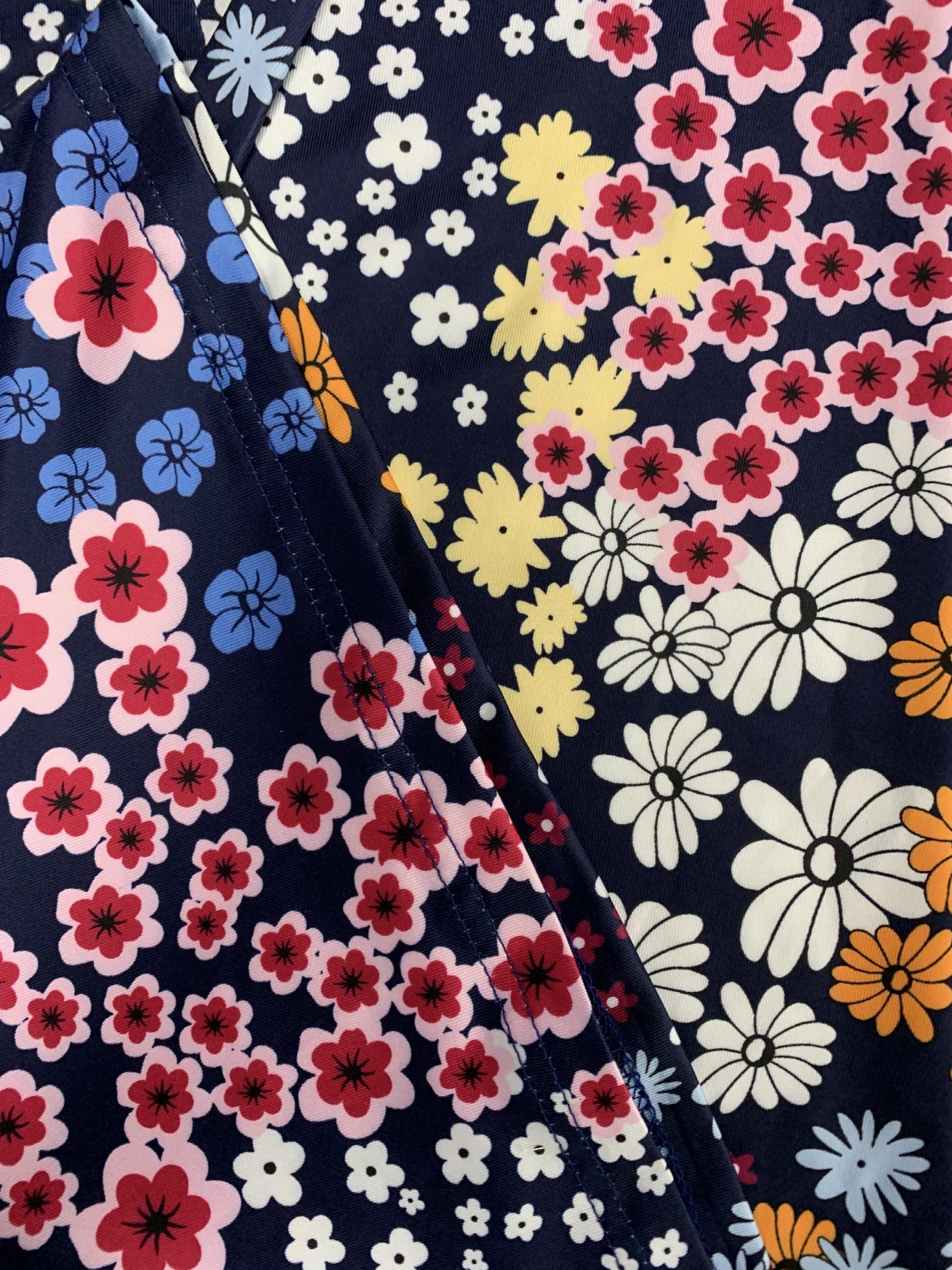  Women's Ditsy Floral Print Tank Dress