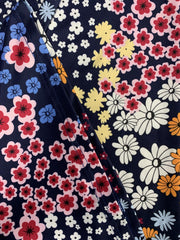  Women's Ditsy Floral Print Tank Dress