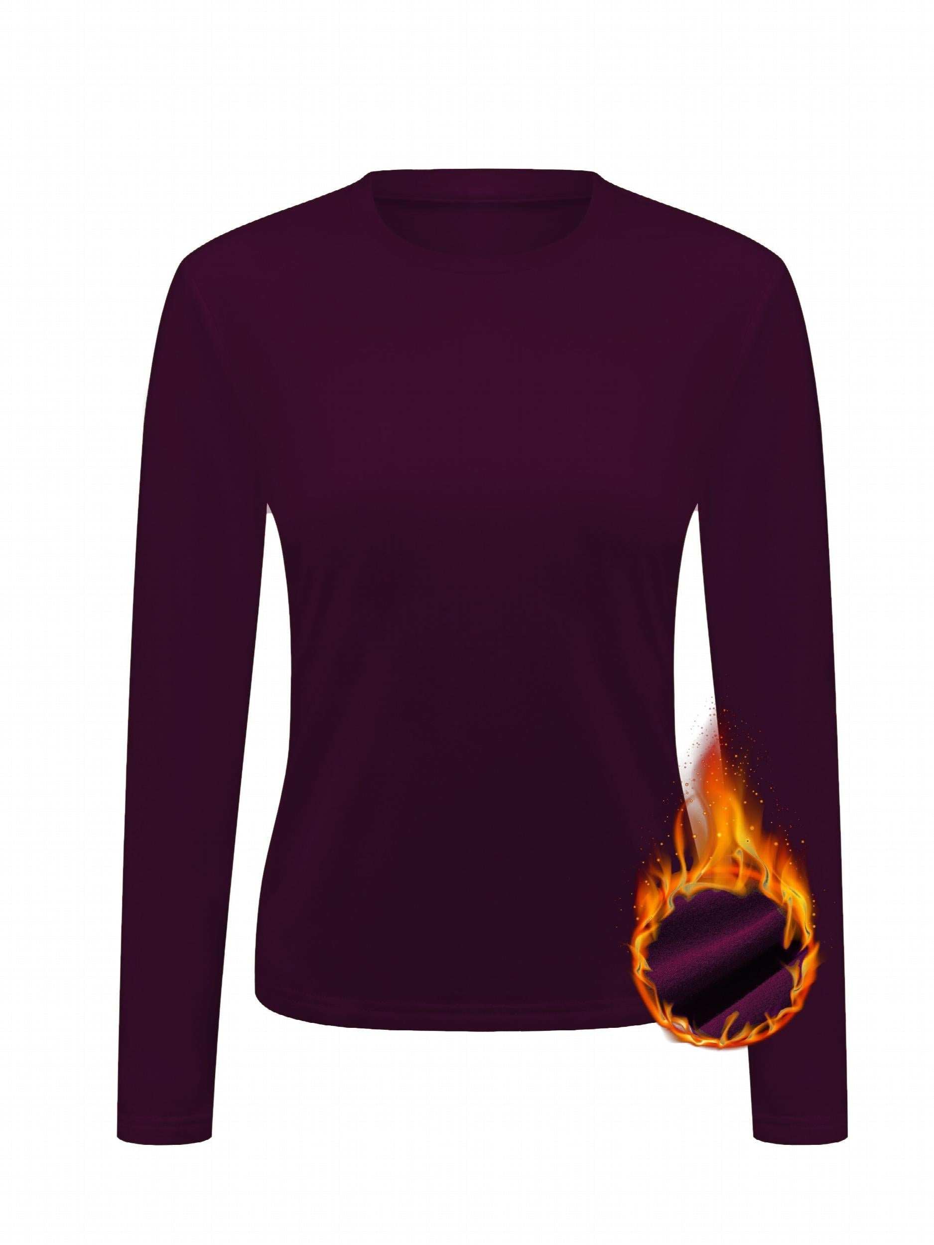 Women's Thermal Crew Neck Shirt