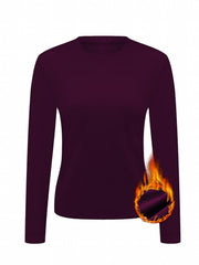 Women's Thermal Crew Neck Shirt