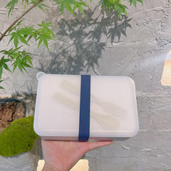 Leakproof Japanese Bento Box Double Decker Lunch Box Portable for School Adults