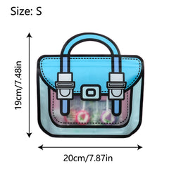 10pcs School Bag Shape Gift Bags for Kids' Birthdays Children's Party