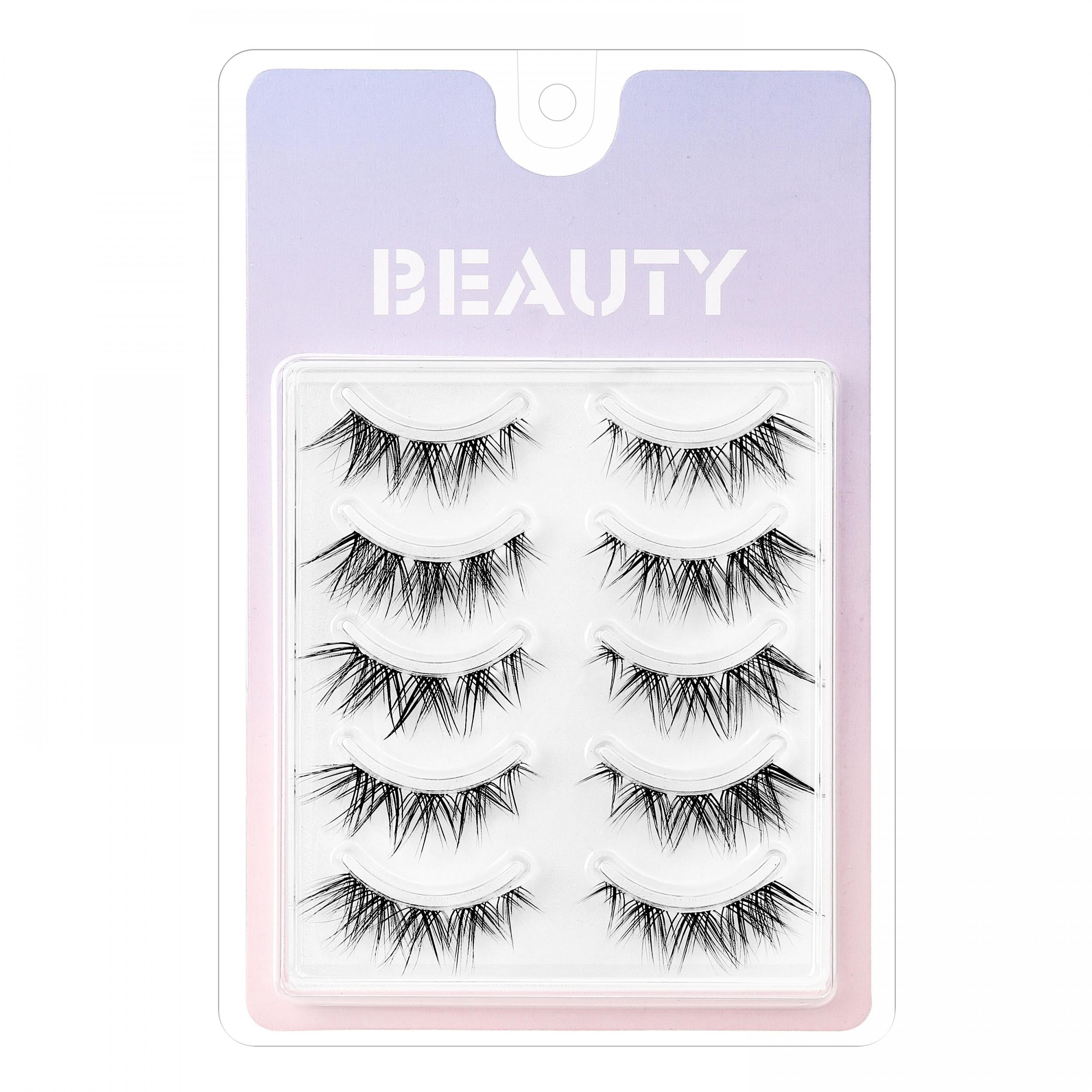 Fluffy Little Devil Style False Eyelashes 5 Pairs