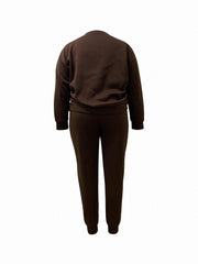  Long Sleeve Sweatshirt & Sweatpants Outfits Two Piece Set