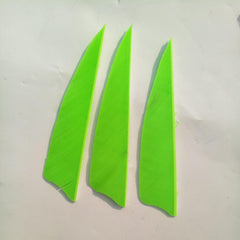 50pcs 7 Shield Cut Archery Fletches Arrow Feathers