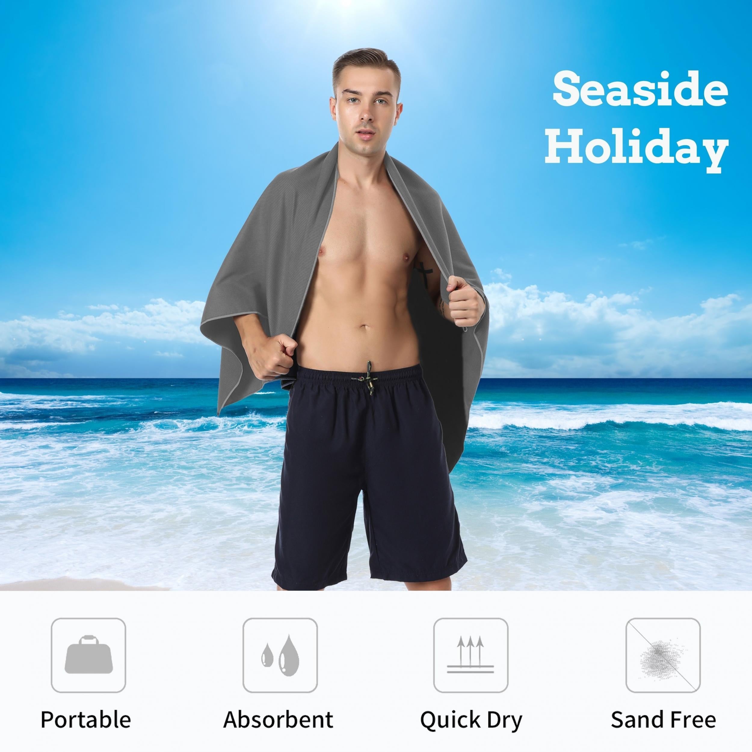 Microfiber Quick Drying Towel for Sports & Travel