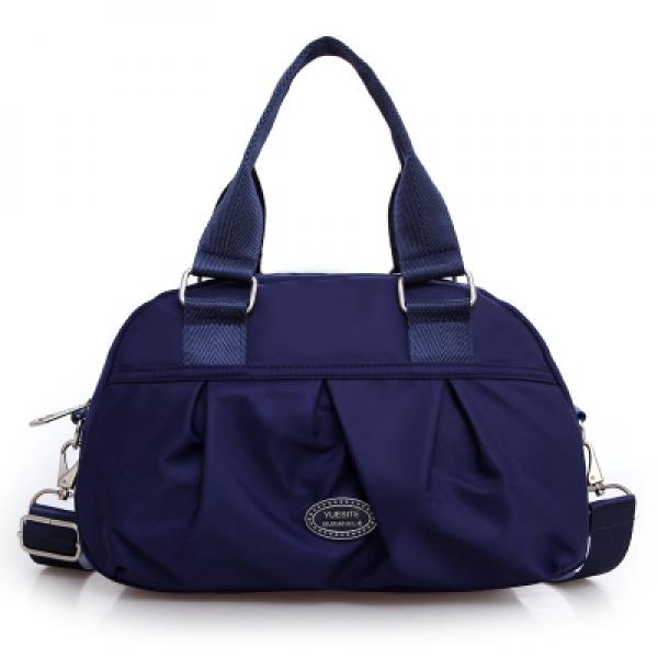Hot All-match Nylon Lady Shopping Shoulder & Handbag Top Fresh Carved