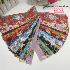 Japanese Jelly Patchwork Roll Cloth Strip DIY Doll Small Cloth Set