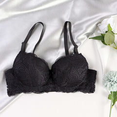 Lace Push Up Bra Comfy & Breathable Intimates Women's Lingerie