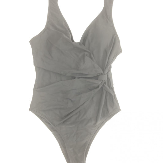 Ruched Knot High Cut One Piece Swimsuit for Women