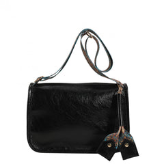 Ethnic Crossbody Bag Vintage Wide Strap Shoulder Purse