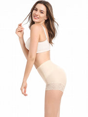 Lace Stitching Shaping Panties Tummy Control Compression Panties