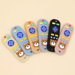 Silicone Baby Toy Simulation Remote Control Teether Food