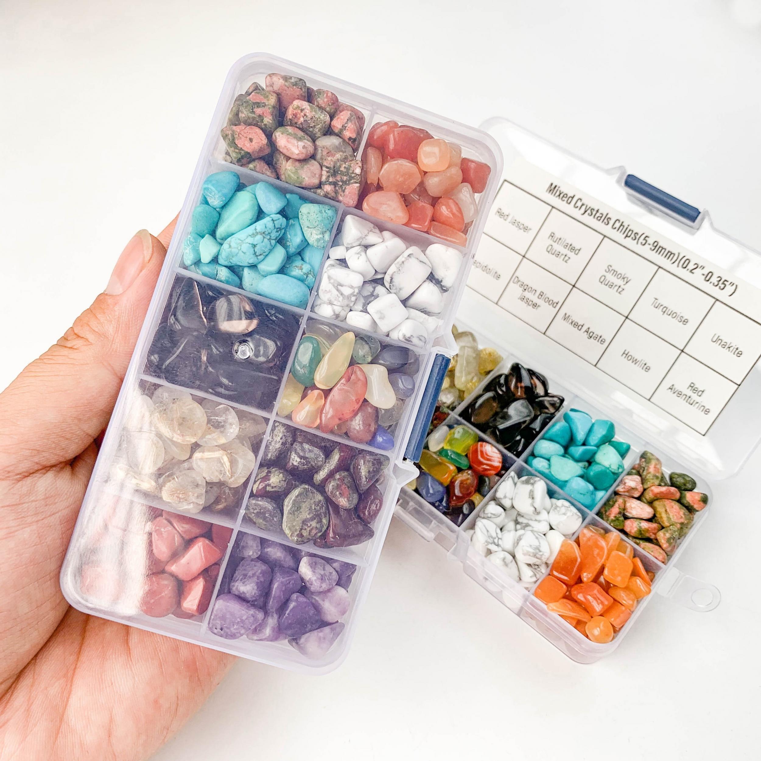 Rare High Crystal Gem Collection Chips Box 0.5 lb