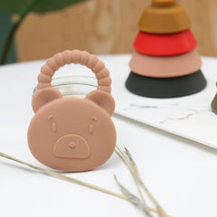 Cat Baby Rattle Teething Teether Toy BPA