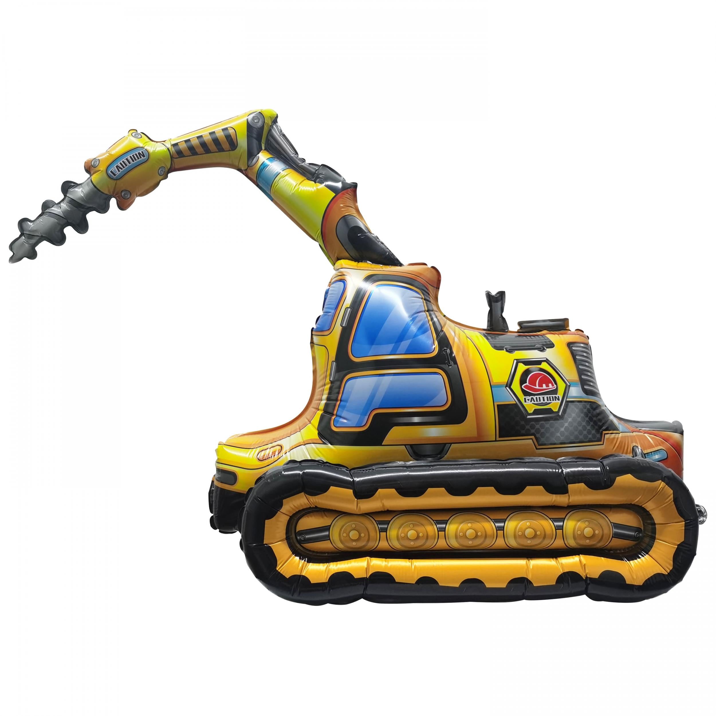 Construction Balloons 4D Assembly Big Truck Excavator Birthday Balloon