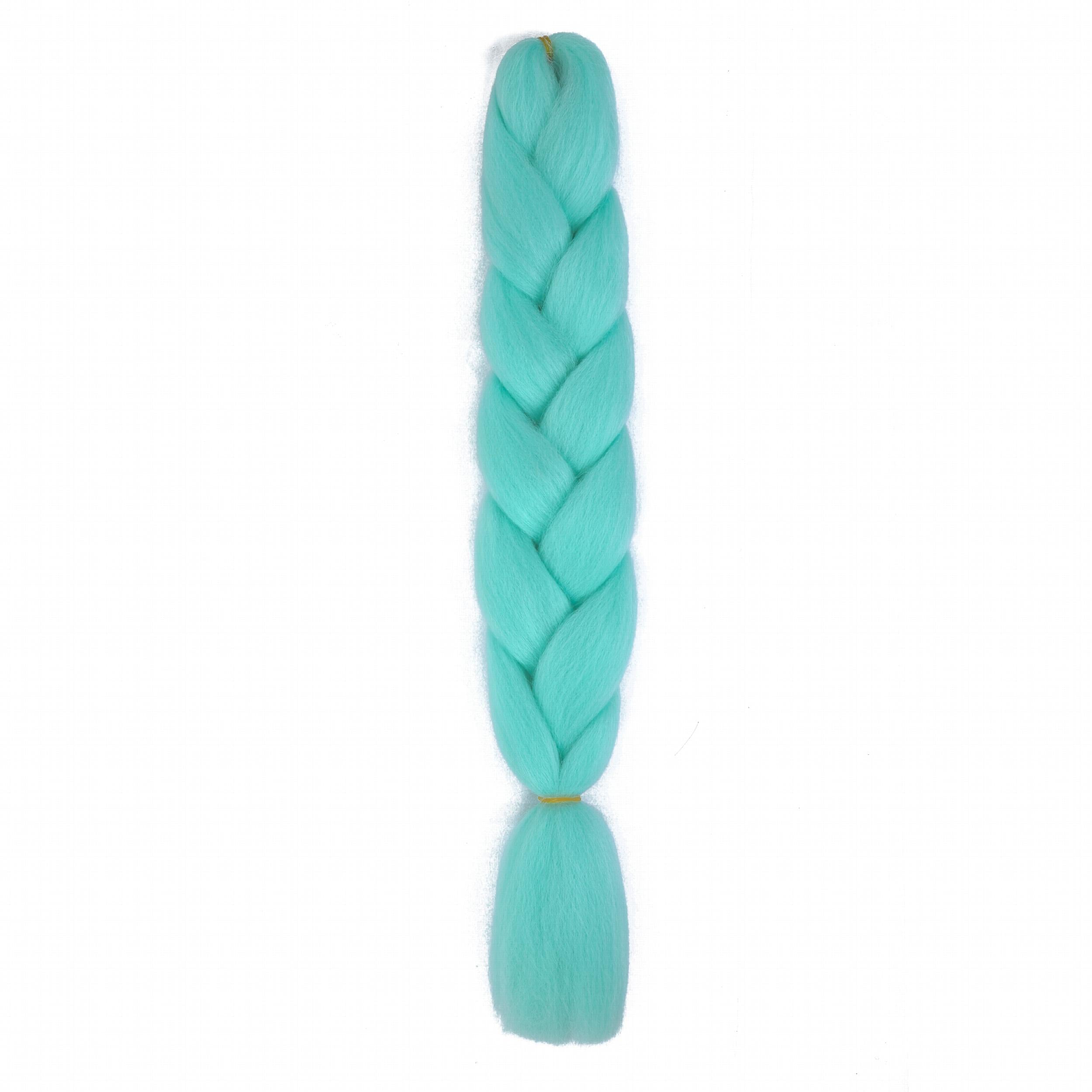Three Tone Ombre Rainbow Jumbo Braiding Hair Extension for Twist Braiding