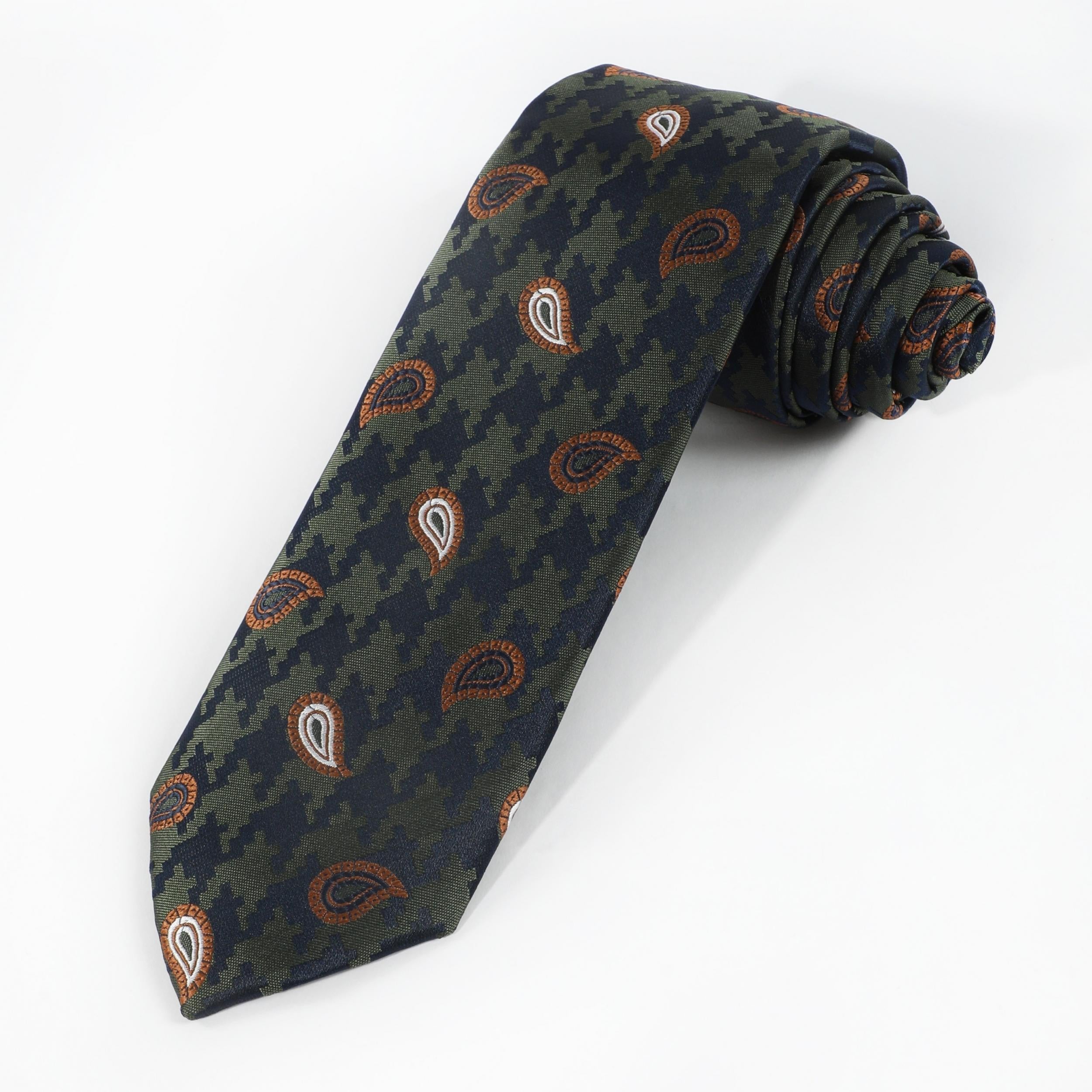 Men's Camo Pattern Tie Neckties Business Formal Clothing