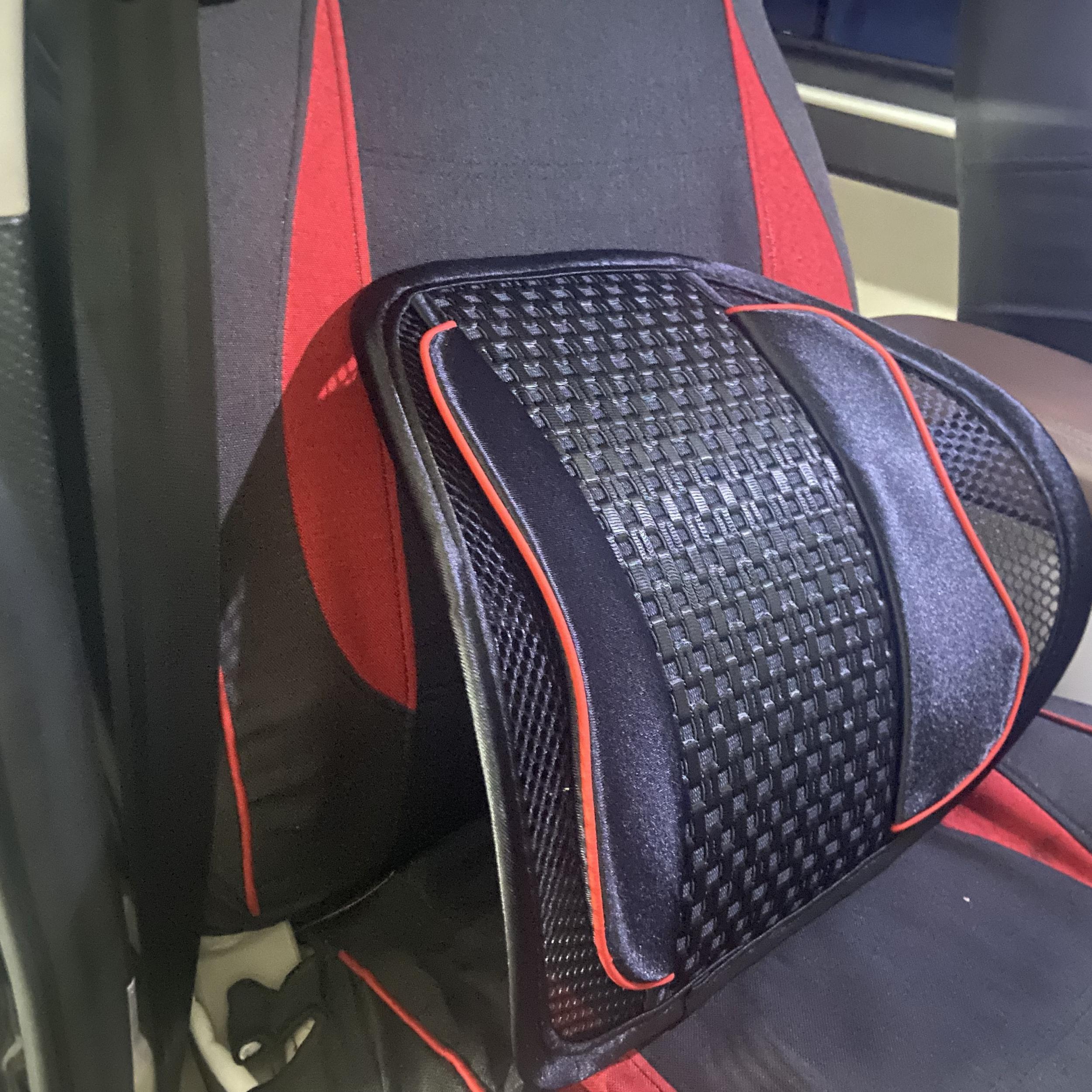 Summer Ice Silk Waist Support & Massage Backrest Pad