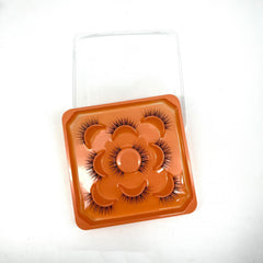 5 Pairs False Eyelashes D Curling Natural Thick Faux Mink Lashes 8 12mm Fluffy