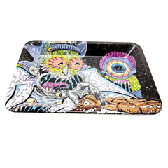 Metal Rolling Tray Fun And Gift Ideal Accessory For Home Or Travel 18.03cm X 11