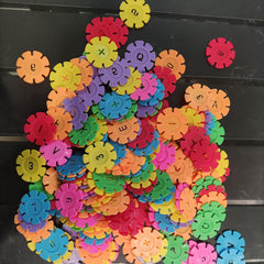 600 Colorful Plastic Building Blocks Set for Holidays