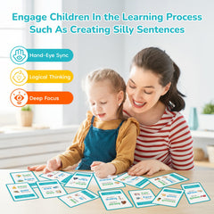 LUXLUCENT Homophones Flash Cards Vocabulary Spelling Practice Ages 3-6