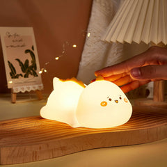 Silicone Night Light Little Dinosaur Muti color Christmas Birthday Gift
