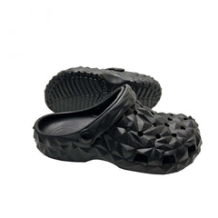 Women's Geometric Pattern Clogs Casual Solid Beach Shoes