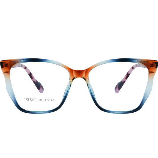 Women Oversized Cat Eye Computer Glasses Block Light Relieve Eye Fatigue