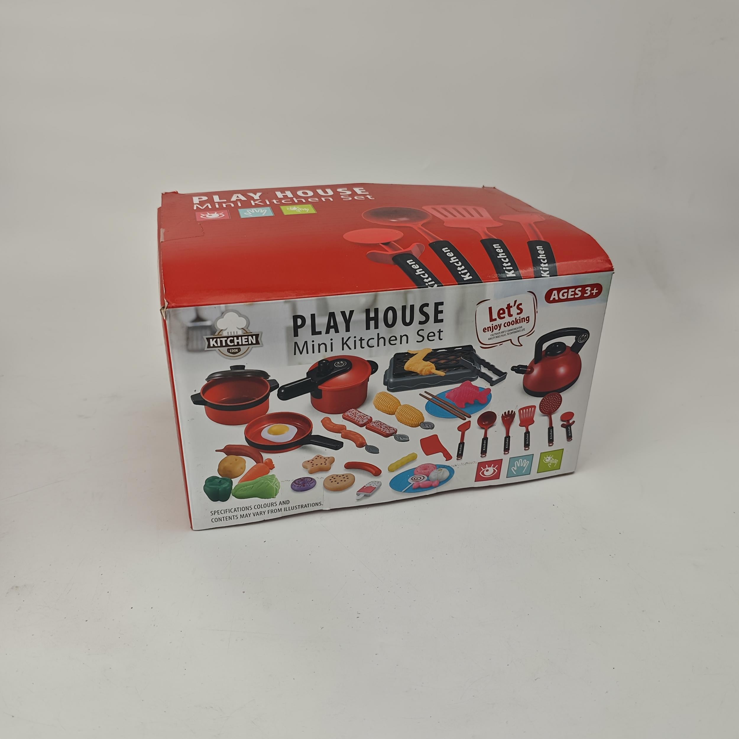 Pretend Kitchen Toy Set for Boys and Girls