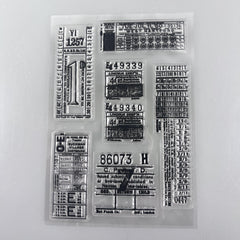 1pc Number Stamps Stencils DIY Scrapbook Embossing