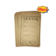 20pcs Self Sealing Seed Packet Envelopes Kraft Seed Saving Envelopes Organizer