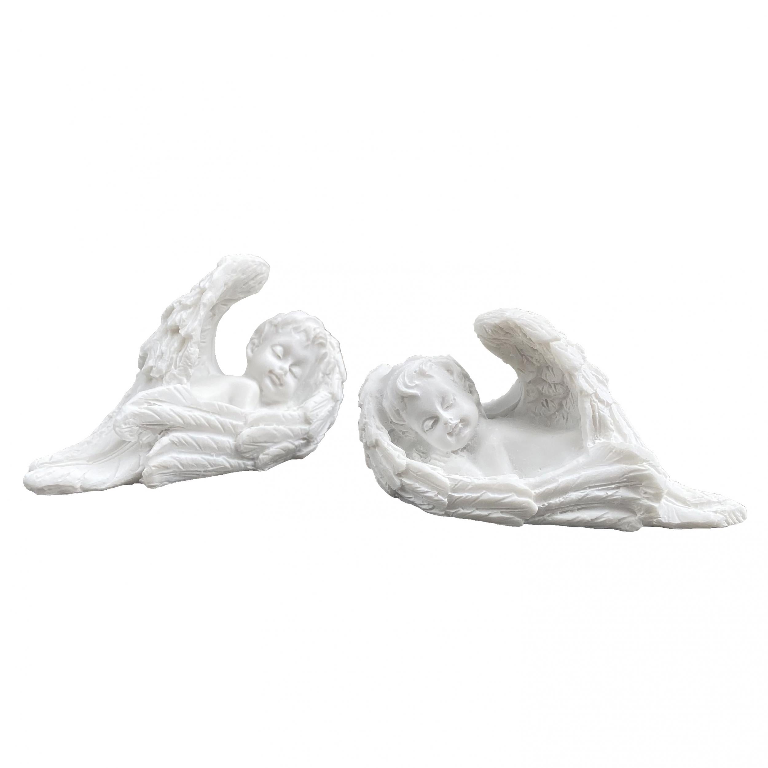 2pcs Angel Statue for Garden Home Decor and Memorials