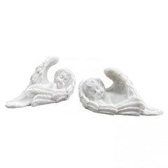 2pcs Angel Statue for Garden Home Decor and Memorials