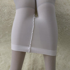 3 Pack High Waist Opaque Elastic Tights Slim Footed Pantyhose
