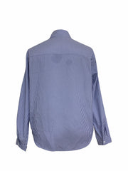  Stripe Print Long Sleeve Button Up Shirt Top